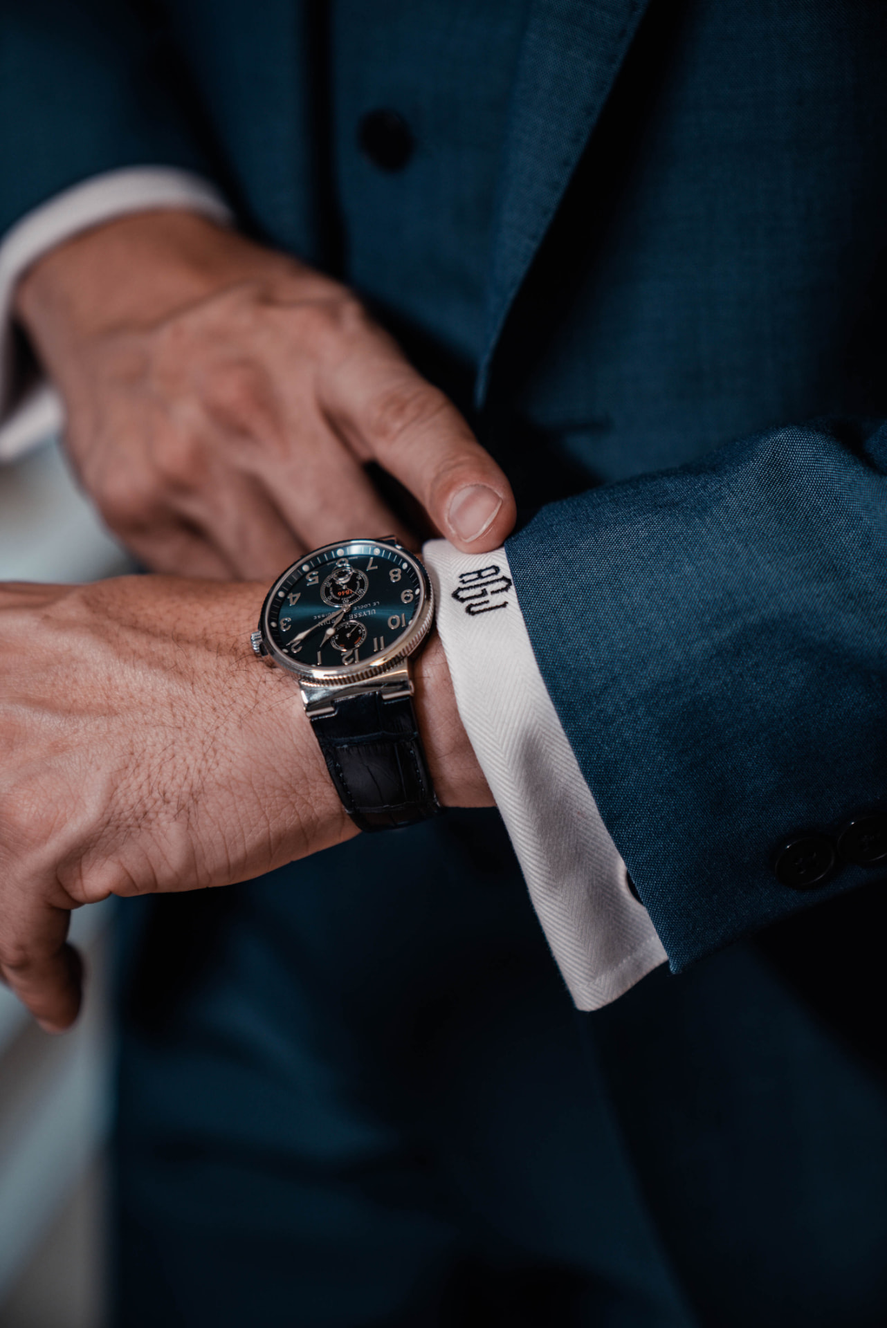 A luxury watch, a symbol of the value of time and trust